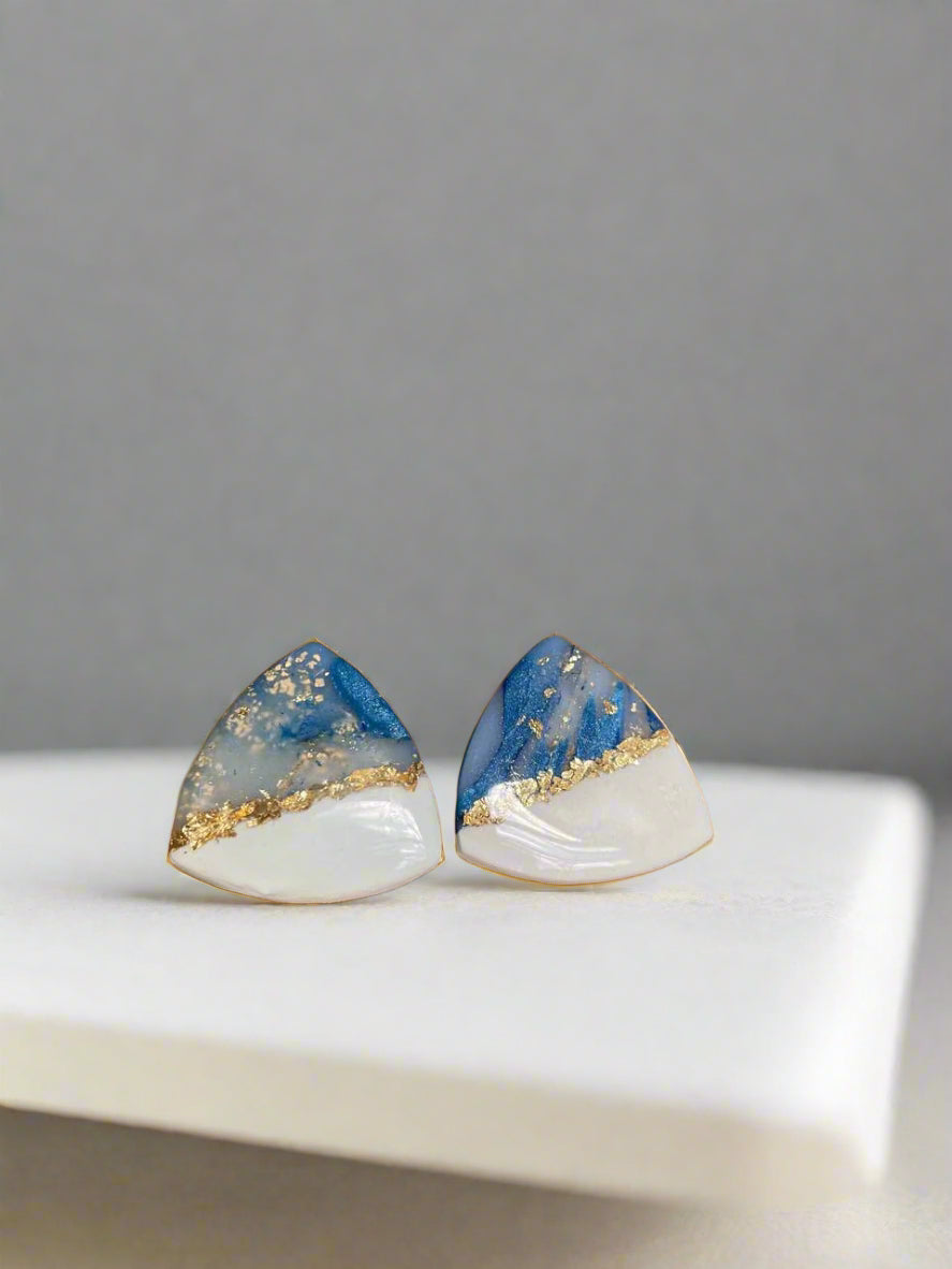 Sea salt memories handmade earrings