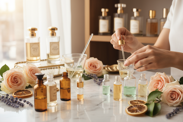 Design a perfume tailored to your loved one’s unique personality. Our experts guide you from fragrance notes to the final bottle.