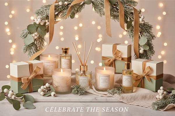 Discover our exclusive festive collection—handcrafted scents in elegant, eco-friendly packaging. Perfect for gifting or treating yourself this holiday season.