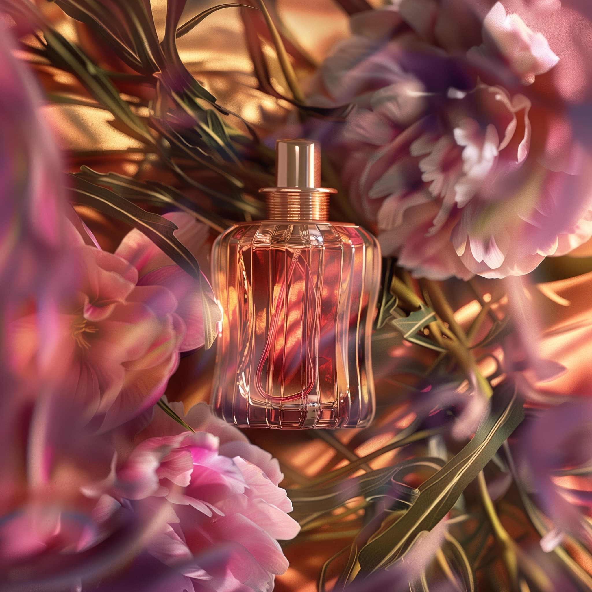 Elegant travel-sized personalized perfume bottle by Le Claire's
